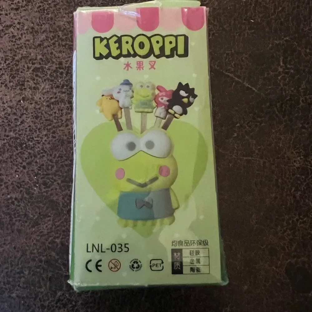 Keroppi Mini Fruit/Salad Fork 5 Piece Set